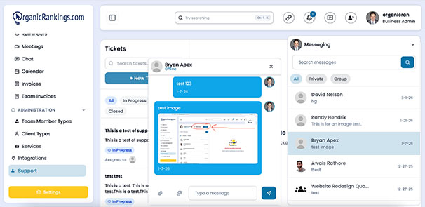 How to Use Messaging and Chats in ClientRamp