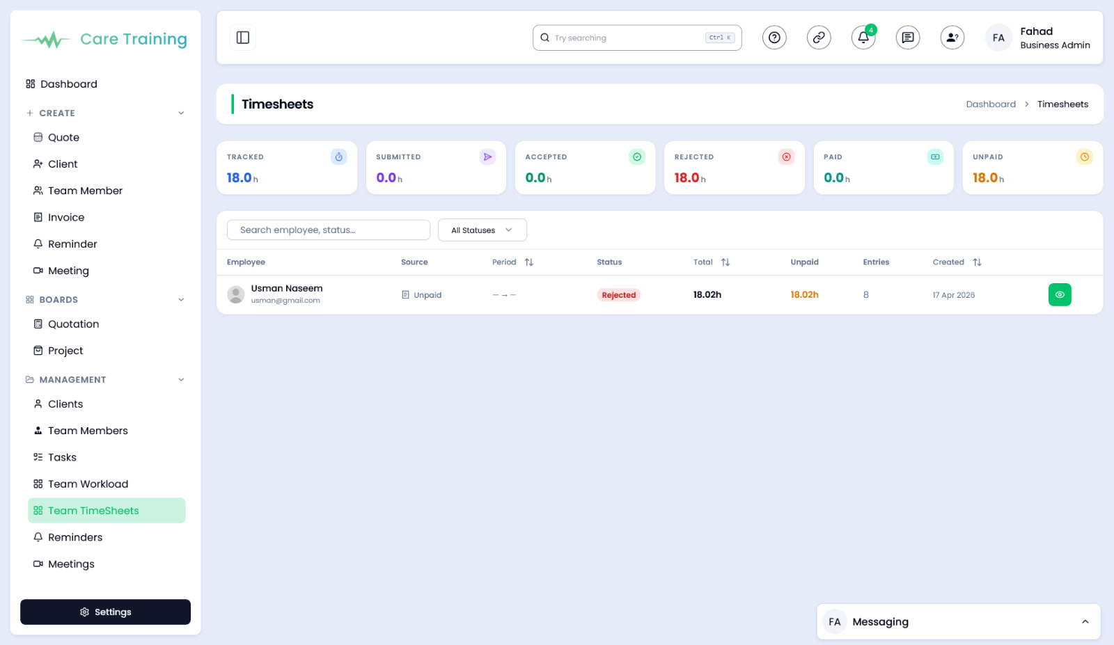 How to use Team Timesheets in ClientRamp