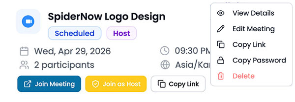 Team conducting a video call with a client directly inside the ClientRamp platform