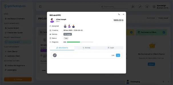 Adding Attachments to Project