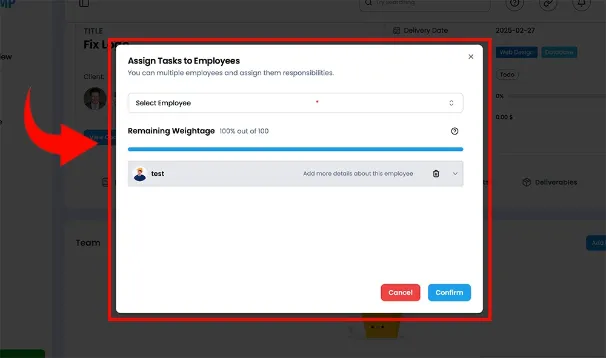 Assign Employee Tasks