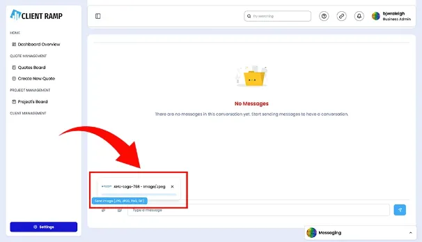 Image Upload to Chat