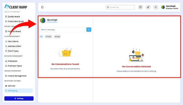 Chatting in Private or Group