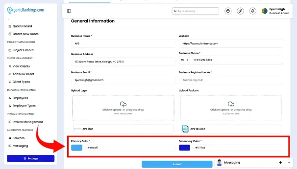 Changing your Theme Colors
