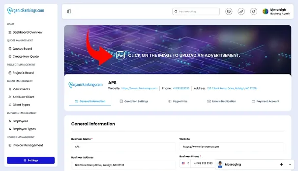Upload an Advertisement